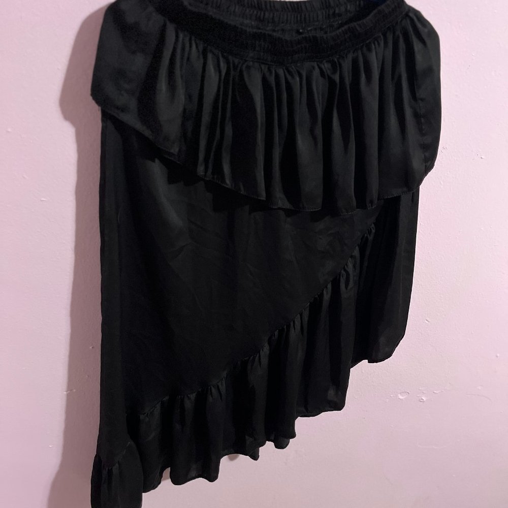 ASOS black black skirt